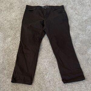 Duluth Trading Co Men's Dark Brown Flex Fire 🔥 Hose Straight Pants